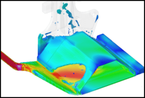 Zinc Die Cast Mold Flow Simulation