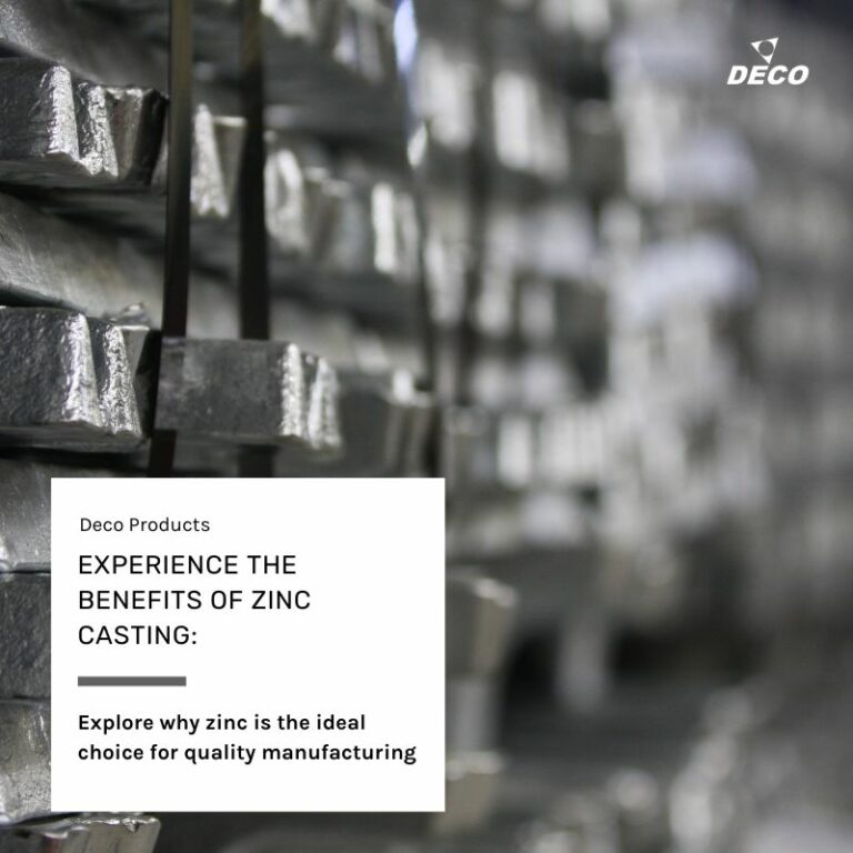 Zinc Casting Versatile and CostEffective Manufacturing Deco