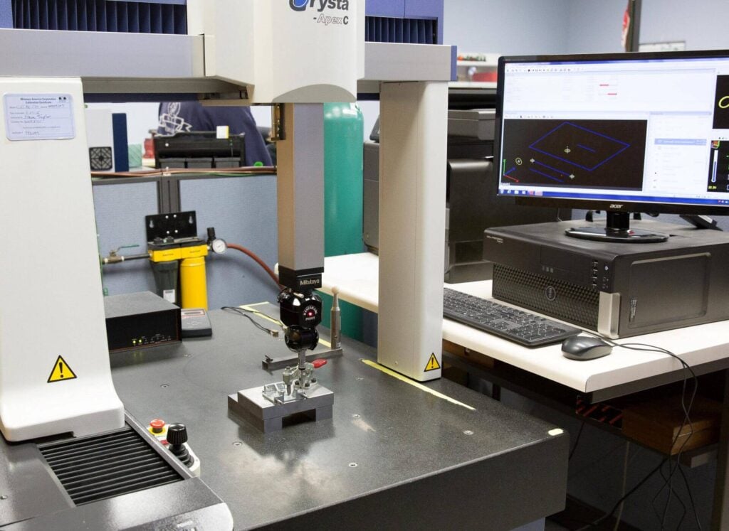 Deco Product CMM Machine in Quality Control Office
