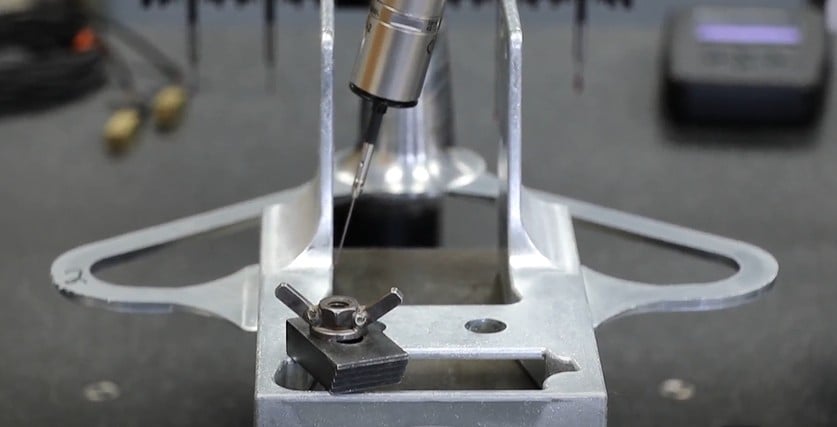 CMM Machine measuring zinc die cast component